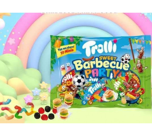 Желейки Sweet Trolli Barbecue Party 360 г Желейки Sweet Trolli Barbecue Party 360 г