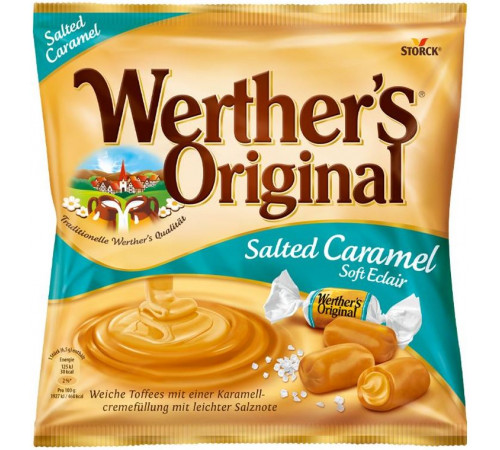 Конфеты Werther\'s Original Salted Caramel 180 г Конфеты Werther\'s Original Salted Caramel 180 г