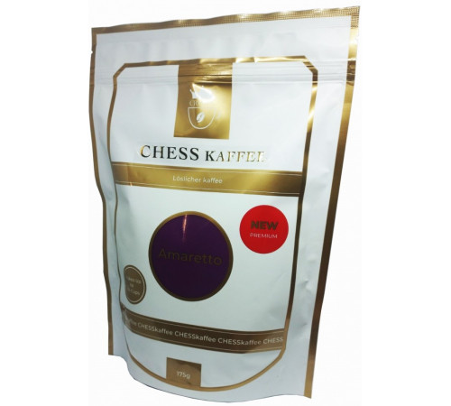 Кава розчинна Chess Kaffee Amaretto пакет 175 г Кава розчинна Chess Kaffee Amaretto пакет 175 г