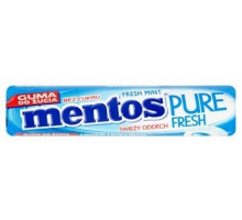 Жувальна гумка Mentos Pure Fresh зі смаком М'яти 15.5 г