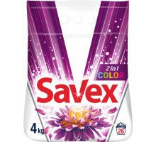 Стиральный порошок Savex 2 в 1 Color 4 кг