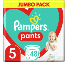 Підгузники-трусики Pampers Pants Розмір 5 (Junior) 12-17 кг 48 шт