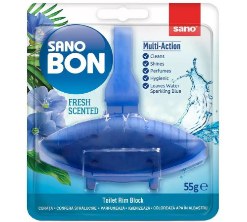 Блок для унитаза подвесной Sano Fresh Scented 55 г