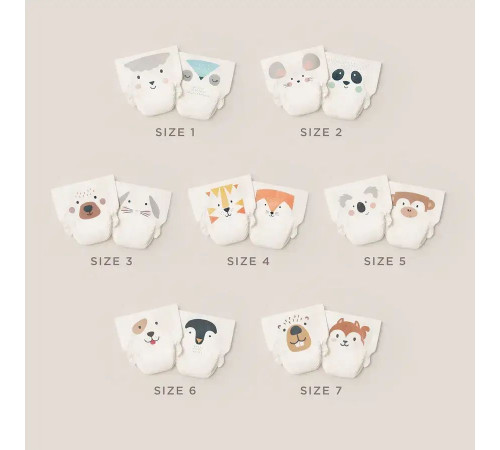 Підгузки Kit & Kin 3 (6-10 кг) 10 шт