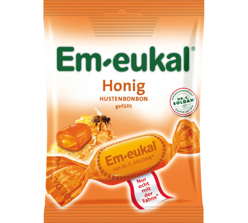 Льодяники з медовою начинкою Em-eukal Honig 75 г