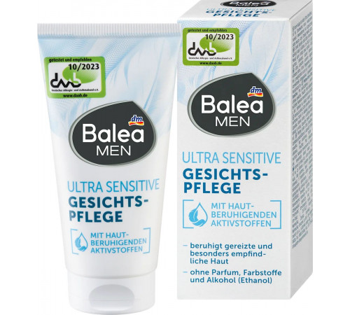 Крем для чутливої шкіри чоловічий Balea Men Ultra Sensitive 50 мл