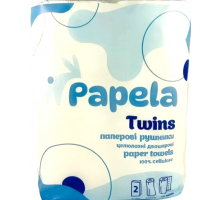 Паперові рушники Papela Twins 2 шари 2 рулони