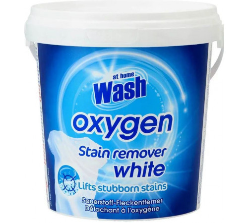 Кислородный пятновыводитель Wash Oxygen для белых тканей 1 кг