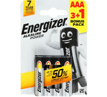 Батарейка минипальчик Energizer Alkaline Power AAA 4 шт (цена за 1шт)