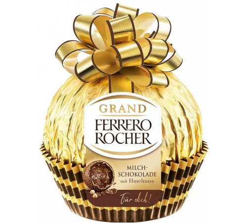 Шоколадная конфета Ferrero Rocher Grand 125 г Шоколадная конфета Ferrero Rocher Grand 125 г