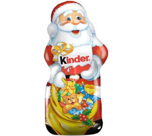 Шоколадная фигурка Kinder Christmas Snowman 110 г Шоколадная фигурка Kinder Christmas Snowman 110 г