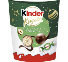 Шоколадные Яйца Kinder Kugeln Milk & Hazelnut Bits Sensations 90 г