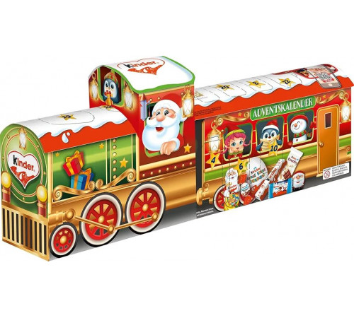 Адвент-календар Kinder Mix 3D Потяг 226 г Адвент-календар Kinder Mix 3D Потяг 226 г