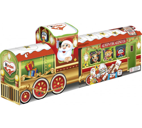 Адвент-календар Kinder Mix 3D Потяг 226 г Адвент-календар Kinder Mix 3D Потяг 226 г