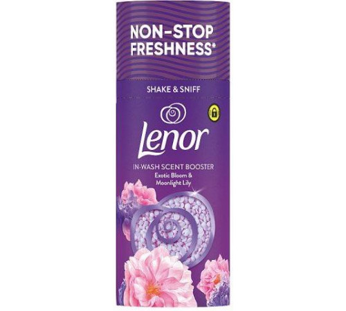 Ароматизатор для белья в гранулах Lenor Exotic Bloom & Moonlight Lily 155 г Ароматизатор для белья в гранулах Lenor Exotic Bloom & Moonlight Lily 155 г