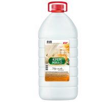 Жидкое крем-мыло с бальзамом Армони Мед-Молоко бутылка 5 л