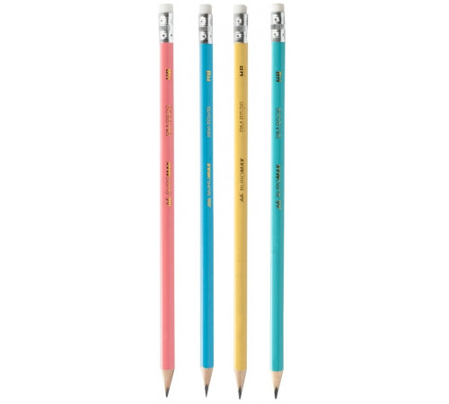 Олівець простий Buromax Pastel