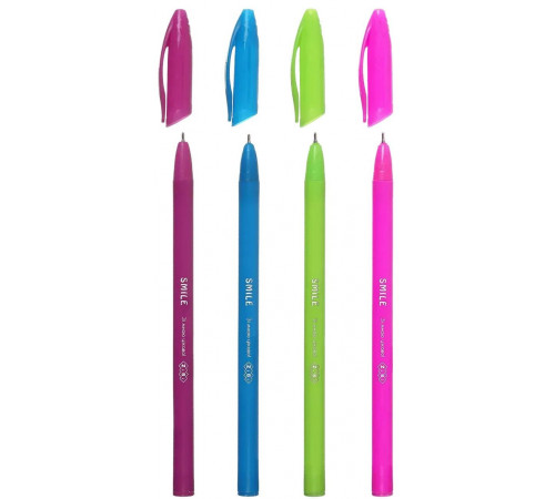 Ручка масляная Zibi ZB2262-01 Smile 0.5 мм синяя