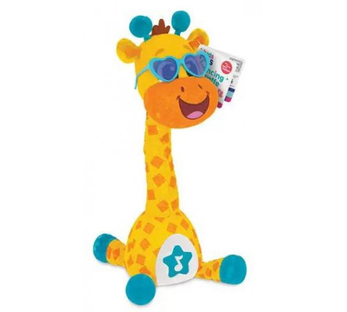 Интерактивная мягкая музыкальная игрушка Kids hits КН37/001 Танцующий Жираф