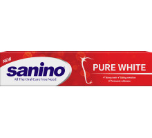 Зубная паста Sanino Pure White Отбеливающая 90 мл