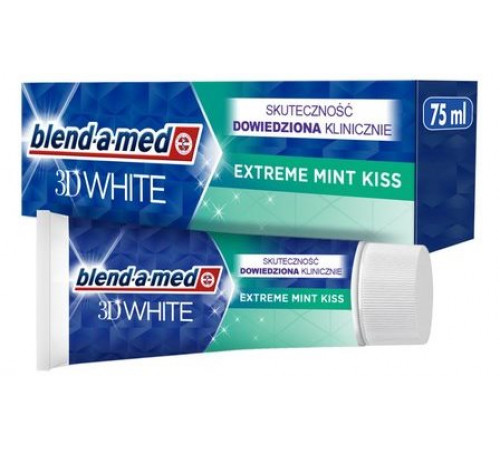 Зубна паста Blend-a-med 3D White Extreme Mint Kiss 75 мл