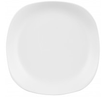 Тарелка десертная Ardesto Molize AR2919MW квадратная белая 20 х 20 см