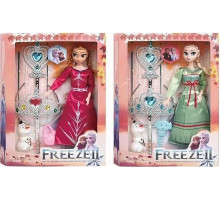 Лялька D 1207 Freeze II (діадема, паличка, фігурка)
