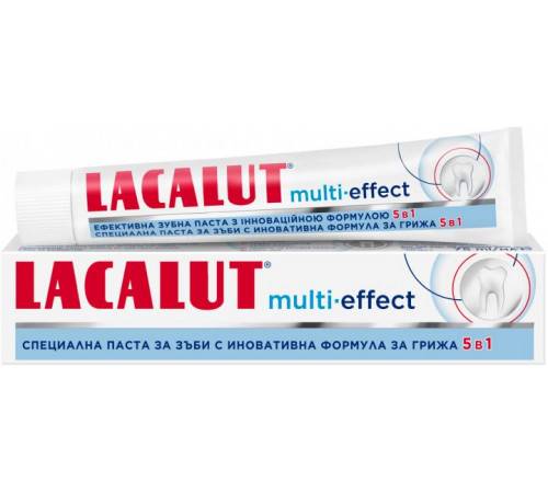 Зубна паста Lacalut Multi-effect 75 мл