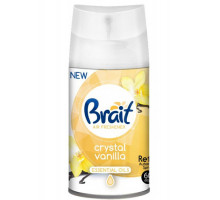 Освежитель воздуха Brait сменный баллон Cristal Vanilla 250 мл