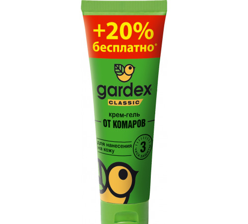 Крем-гель від комарів Gardex Classic 60 мл