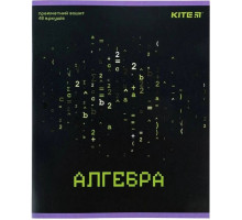 Зошит предметний Kite Алгебра Клітинка 48 аркушів
