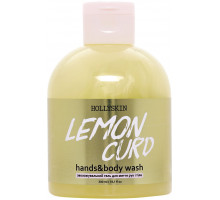 Увлажняющий гель для мытья рук и тела Hollyskin Lemon Curd 300 мл