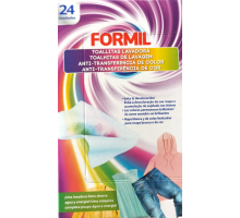 Активні серветки для прання Formil Colour 24 шт