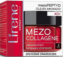 Ночной крем для лица Lirene Mezo Collagene Питательный против морщин 50 мл