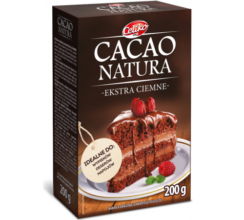 Какао порошок Celico Cacao Natura 200 г