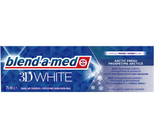 Зубна паста Blend-a-med 3D White Arctic Fresh 75 мл