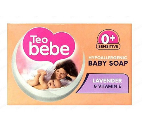 Мыло детское Teo bebe с экстрактом Миндаля 75 г