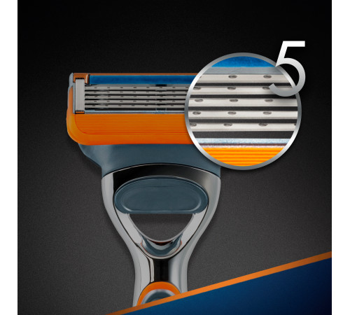 Змінні картриджі для гоління Gillette Fusion5 Power 6 шт (ціна за 1шт)