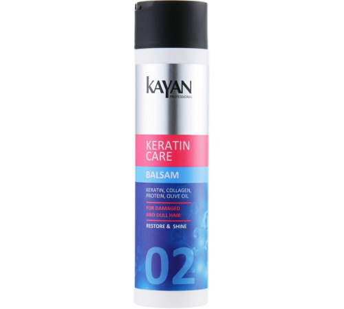 Бальзам Kayan Professional Keratin Care  для Пошкодженого та Тьмяного волосся 250 мл