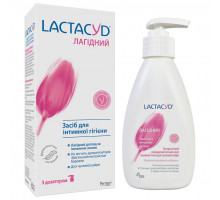Гель для інтимної гігієни Lactacyd Лагідний з дозатором 200 мл