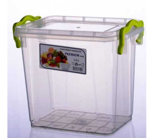 Контейнер пищевой Ал-Пластик Premium №2 1.4 л