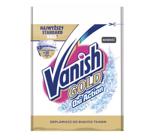 Засіб проти плям Vanish OXI GOLD 30 г для білого