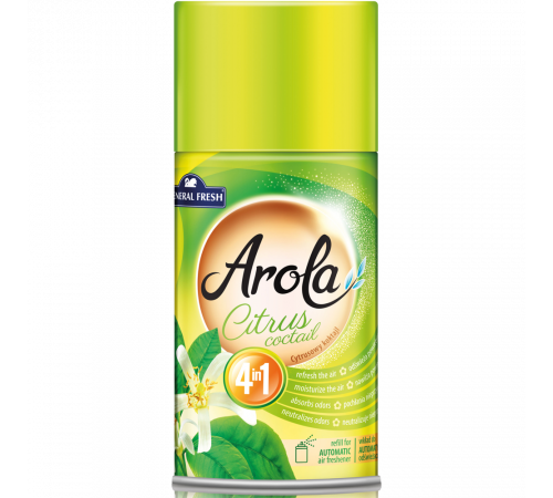 Змінний аерозольний балон Arola Citrus Coctail 250 мл