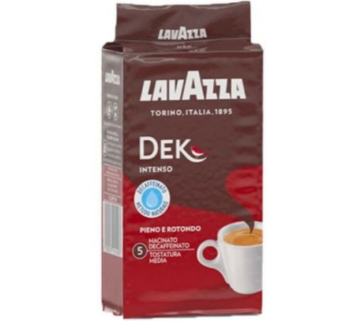 Кофе молотый без кофеина LavAzza Dek Intenco 250 г