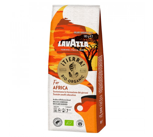 Кофе молотый LavAzza Tierra Bio-Organic for Aftica 180 г