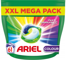 Гелеві капсули для прання Ariel All in One Pods Colour 61 шт (ціна за 1 шт)