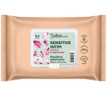 Вологий туалетний папір Luba Family Sensitive Intim 50 шт