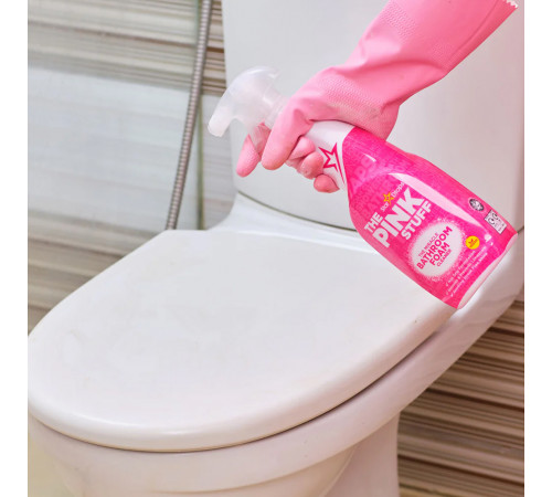 Пена для чистки ванной комнаты The Pink Stuff спрей 750 мл