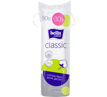 Ватні диски Bella Cotton Classic 80 шт + 30%