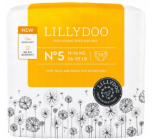Підгузки Lillydoo 5 (11-16 кг) 22 шт